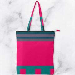 Serippy Double Zip Up Tote Bag by SERIPPY