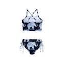 Elephant-pattern-background Girls  Tankini Swimsuit View2