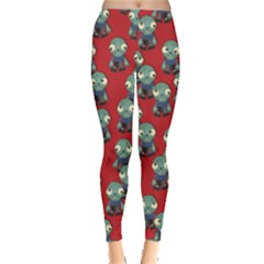 Zombie Virus Leggings  by helendesigns