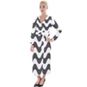 Copacabana  Velvet Maxi Wrap Dress View1