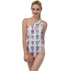 Female Reproductive System  To One Side Swimsuit by ArtByAng