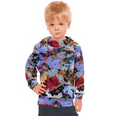 Rainbow Season Kids  Hooded Pullover by Sparkle