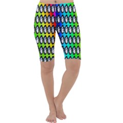 Geometric Balls Cropped Leggings  by Sparkle