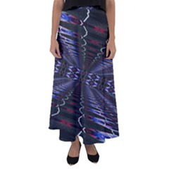 Digital Room Flared Maxi Skirt by Sparkle