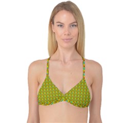 Lemon And Yellow Reversible Tri Bikini Top by Sparkle