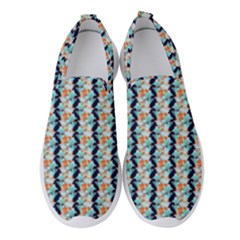 Geometry Colors Women s Slip On Sneakers by Sparkle