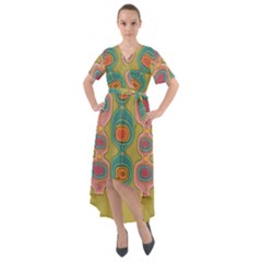 Americana 2 Front Wrap High Low Dress by emmamatrixworm