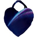 Light Fleeting Man s Sky Magic Giant Heart Shaped Tote View1