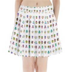 All The Aliens Teeny Pleated Mini Skirt by ArtByAng