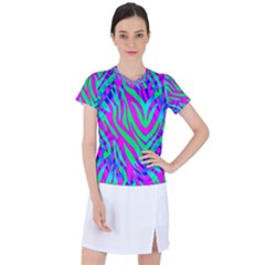 Wild And Crazy Zebra Women s Sports Top by Angelandspot