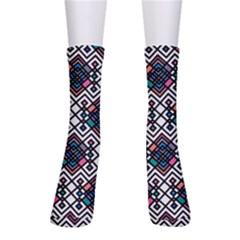 Boho Geometric Men s Crew Socks by tmsartbazaar