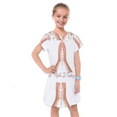 Panther World Limited Edition Prayer  Kids  Drop Waist Dress by Pantherworld143