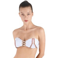 Panther World Limited Edition Prayer  Twist Bandeau Bikini Top by Pantherworld143