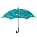 Cloudy Blue Moon Hook Handle Umbrellas (Small) View3