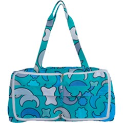 Cloudy Blue Moon Multi Function Bag by tmsartbazaar