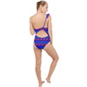 BlueFishes Frilly One Shoulder Swimsuit View2