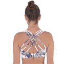 Choose To Be Tough & Chill Cross String Back Sports Bra View2