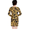 Black Yellow Brown Camouflage Pattern Long Sleeve Nightdress View2