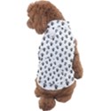 Cat Dog Animal Paw Prints Pattern Black and White Dog Sweater View2