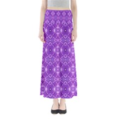 Geometric Galaxy Pattern Print Full Length Maxi Skirt by dflcprintsclothing