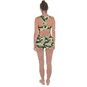 Camo Green Racerback Boyleg Bikini Set View2