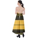 Vintage Yellow Tie Back Maxi Dress View2