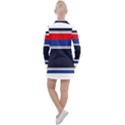 Casual Uniform Stripes Women s Long Sleeve Casual Dress View2