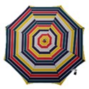 Horizontal Colored Stripes Hook Handle Umbrellas (Medium) View1