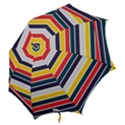 Horizontal Colored Stripes Hook Handle Umbrellas (Medium) View2