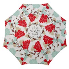 Floral Pattern  Straight Umbrellas by Sobalvarro