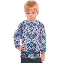 Paradise Flowers In Paradise Colors Kids  Hooded Pullover View1