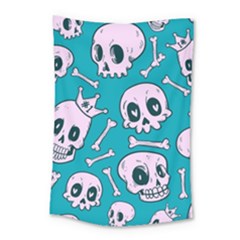 Skull Small Tapestry by Sobalvarro