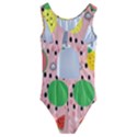 Cats and fruits  Kids  Cut-Out Back One Piece Swimsuit View2