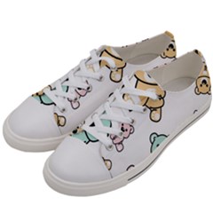 Bears Women s Low Top Canvas Sneakers by Sobalvarro