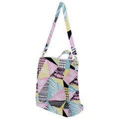 Mosaic Print Crossbody Backpack by designsbymallika