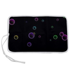 Bubble In Dark Pen Storage Case (m) by Sabelacarlos