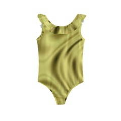 Golden Wave  Kids  Frill Swimsuit by Sabelacarlos