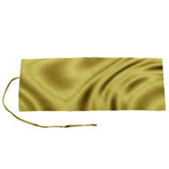 Golden Wave  Roll Up Canvas Pencil Holder (s) by Sabelacarlos