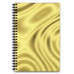 Golden Wave 5 5  X 8 5  Notebook by Sabelacarlos