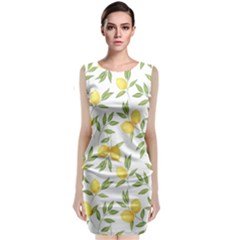 Lemons Classic Sleeveless Midi Dress by Angelandspot