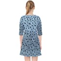 Blue Spotty Pattern Pocket Dress View2