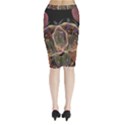 Fractal Geometry Midi Wrap Pencil Skirt View2