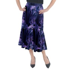 Fractal Web Midi Mermaid Skirt by Sparkle