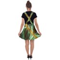 Abstract Illusion Velvet Suspender Skater Skirt View2