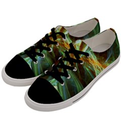 Abstract Illusion Men s Low Top Canvas Sneakers by Sparkle