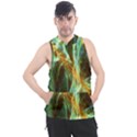 Abstract Illusion Men s Sleeveless Hoodie View1