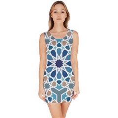 Arabic Geometric Design Pattern  Bodycon Dress by LoolyElzayat