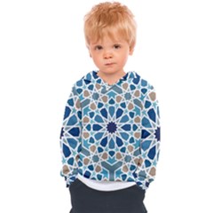 Arabic Geometric Design Pattern  Kids  Overhead Hoodie by LoolyElzayat