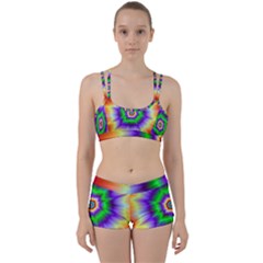 Psychedelic Explosion Perfect Fit Gym Set by Filthyphil