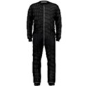 Black Crocodile Skin OnePiece Jumpsuit (Men)  View1